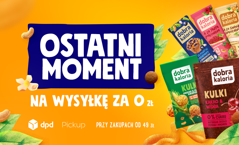 dostawa za pomocą dpd pickup za 0 zł przy zakupach od 49zł